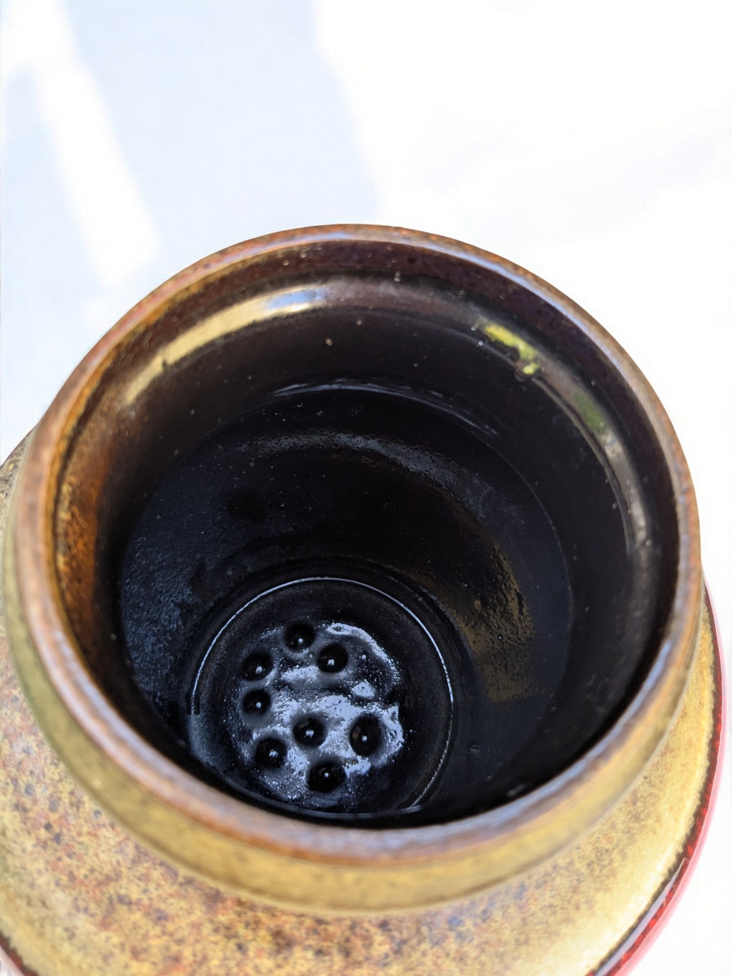 Vase in Ceramic & Glaze from Ruscha, 1960s - 4