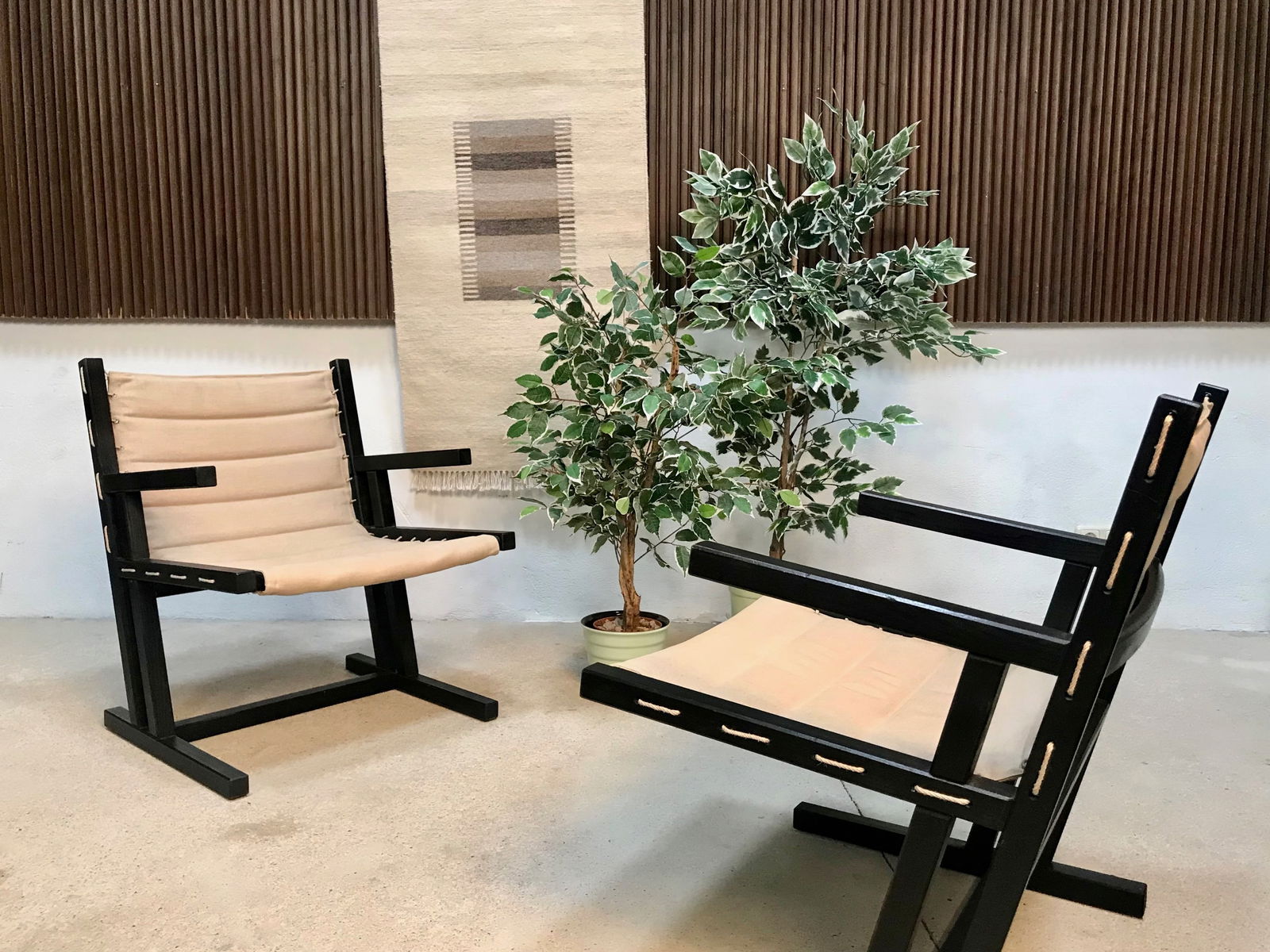 Rope Skid-Base Armchairs from Casala, Set of 2 - 13