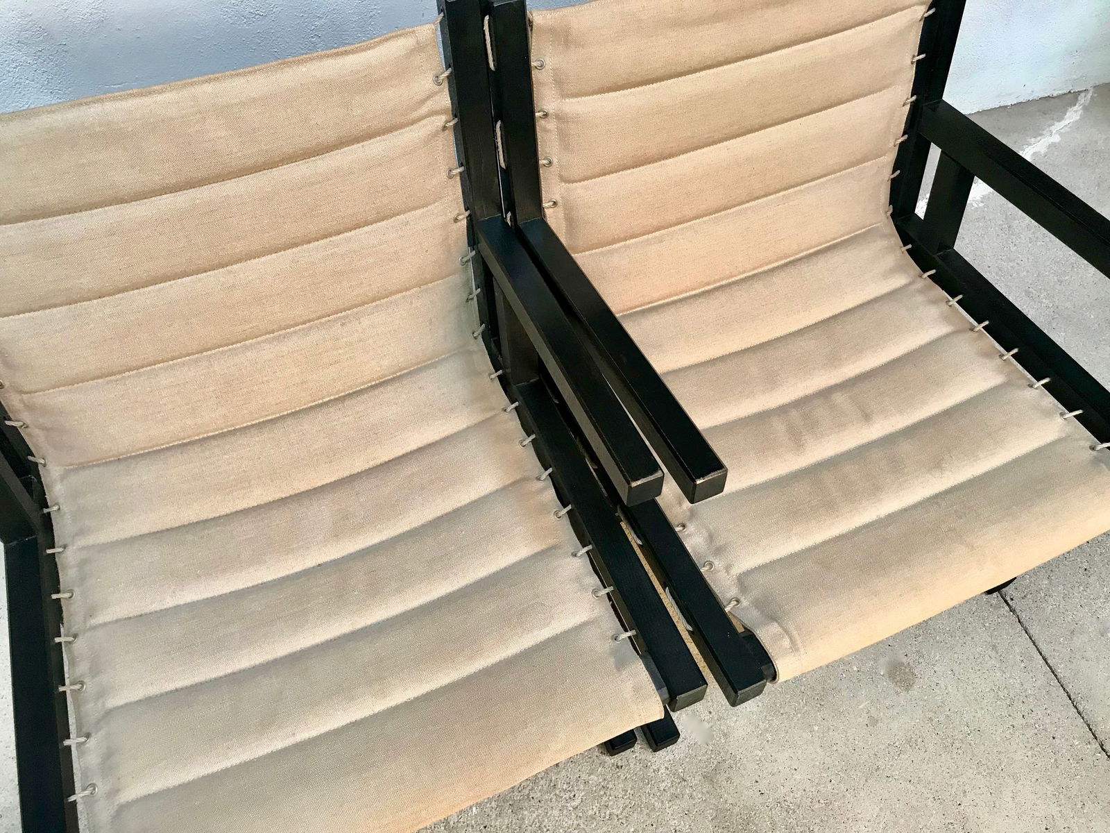 Rope Skid-Base Armchairs from Casala, Set of 2 - 14