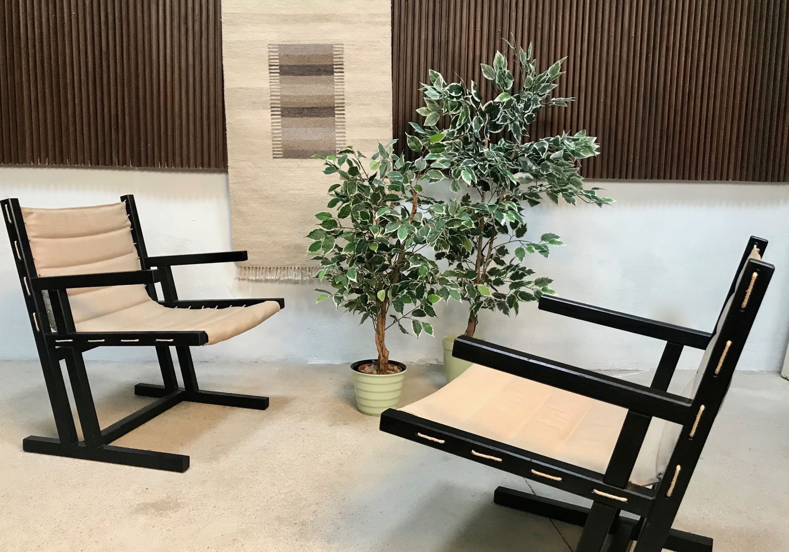 Rope Skid-Base Armchairs from Casala, Set of 2 - 18