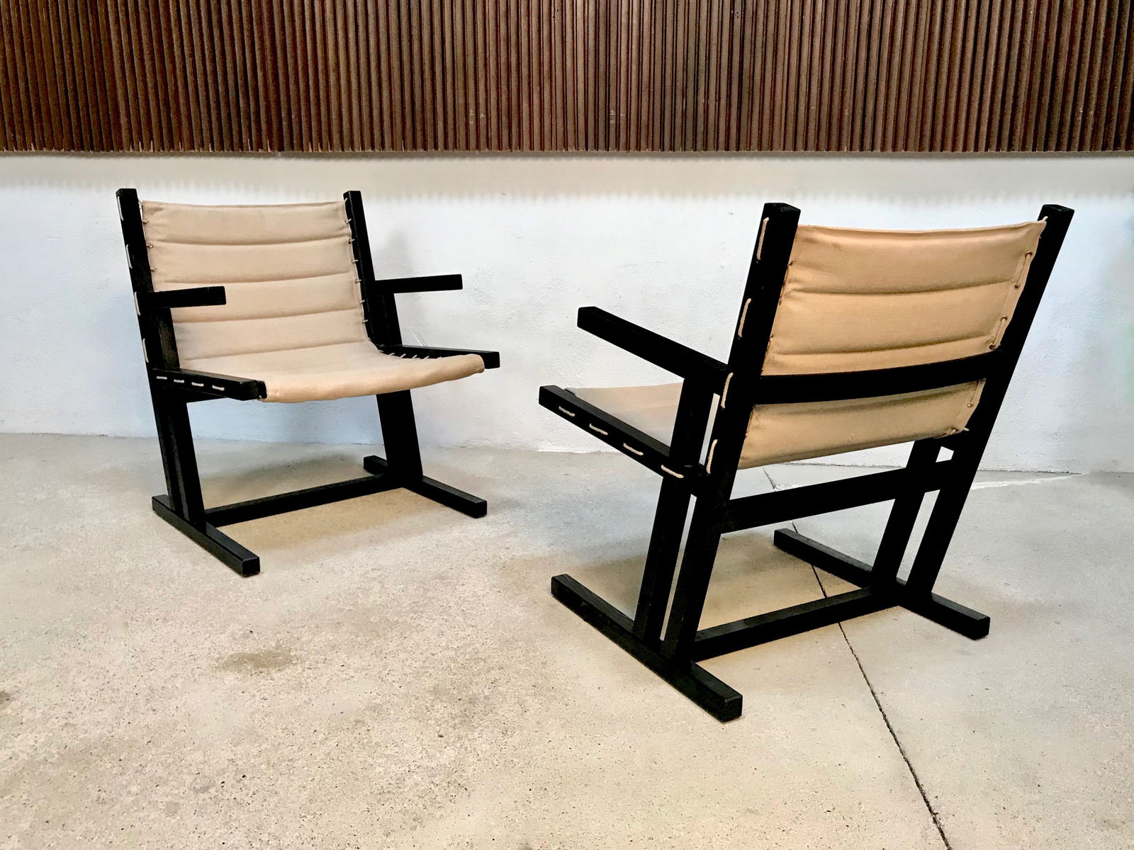 Rope Skid-Base Armchairs from Casala, Set of 2 - 2