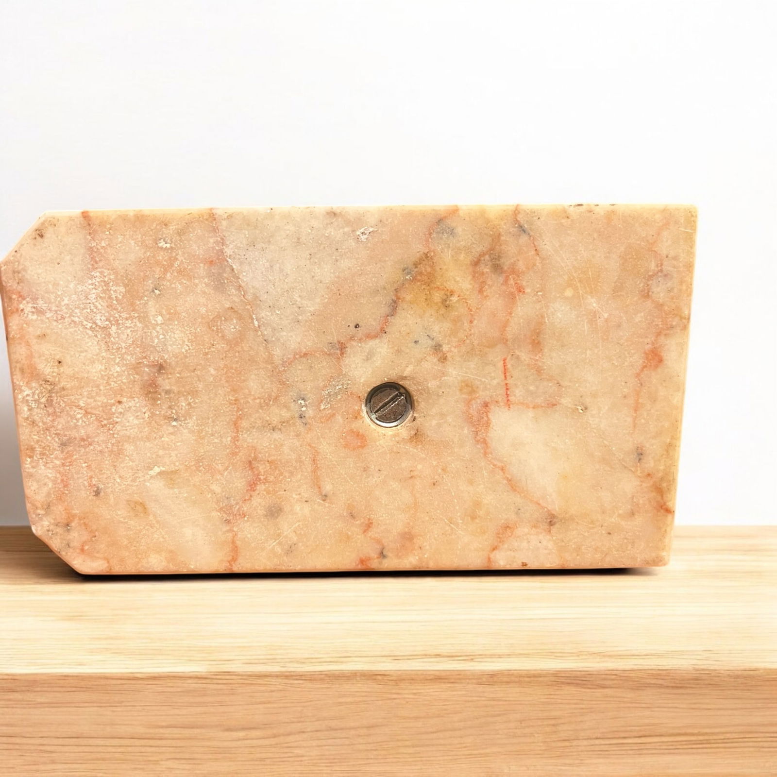 Art Deco Bookends in Tin & Marble, 1940s, Set of 2 - 6