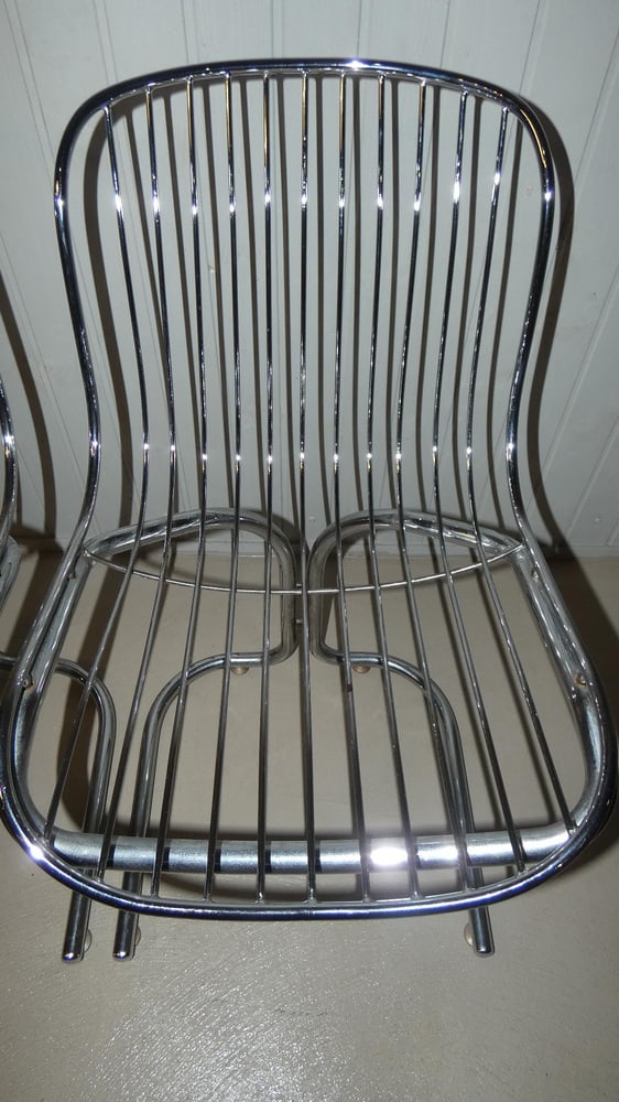 Radiofreccia Chairs by Gastone Rinaldi, Set of 2 - 11