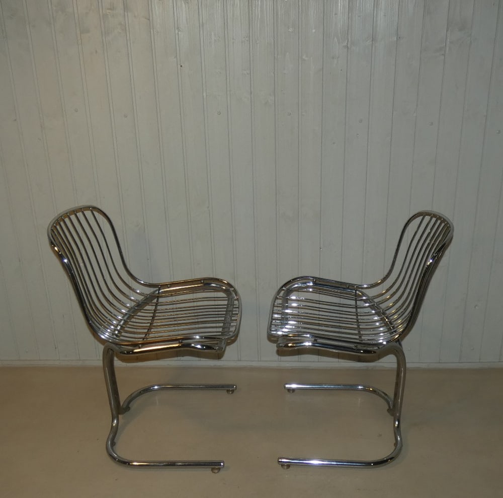 Radiofreccia Chairs by Gastone Rinaldi, Set of 2 - 15