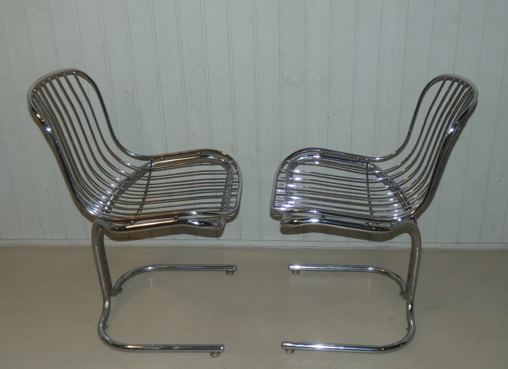 Radiofreccia Chairs by Gastone Rinaldi, Set of 2 - 2