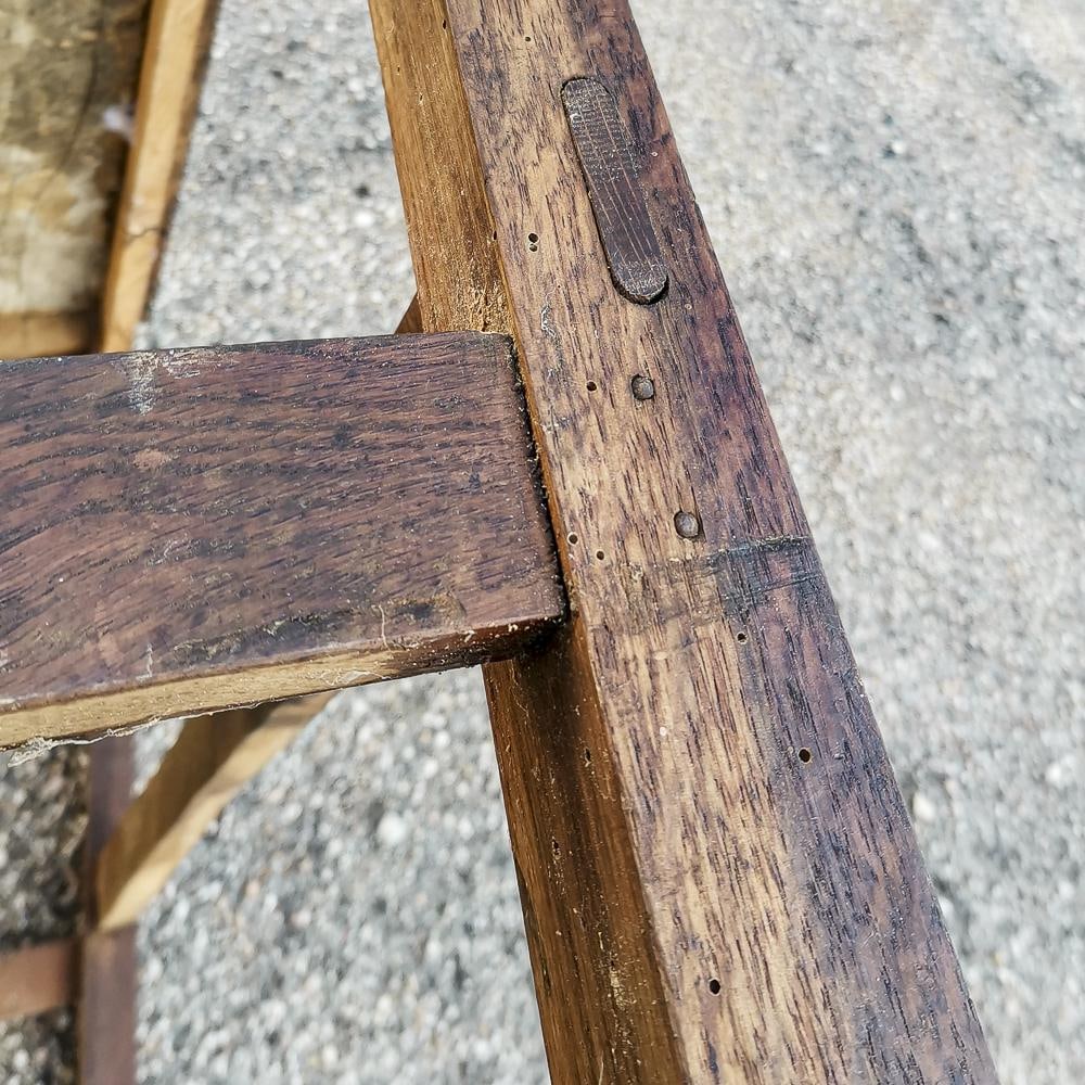 Italian Table in Oak, 1900s - 18