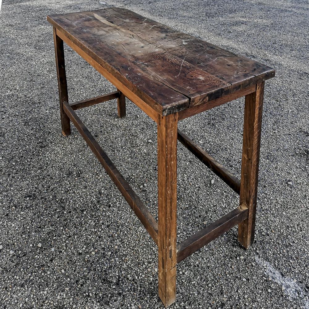Italian Table in Oak, 1900s - 2