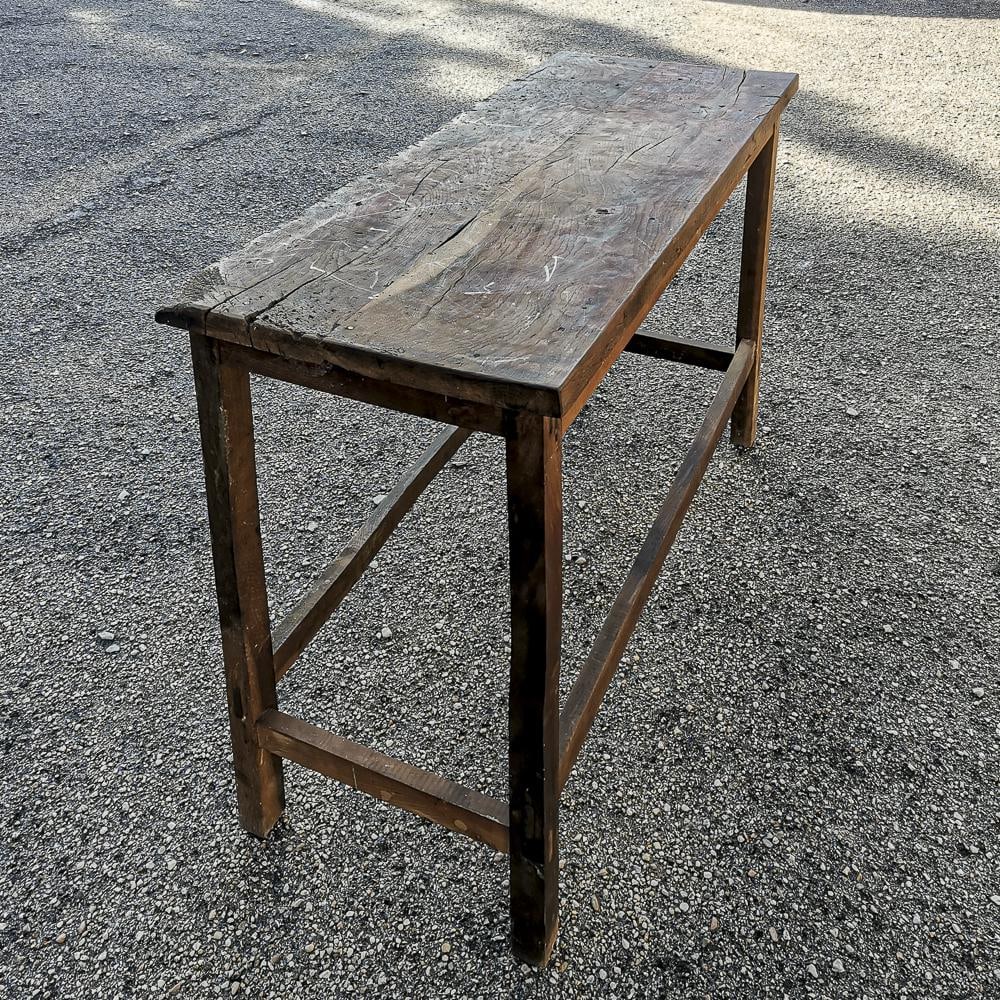 Italian Table in Oak, 1900s - 3
