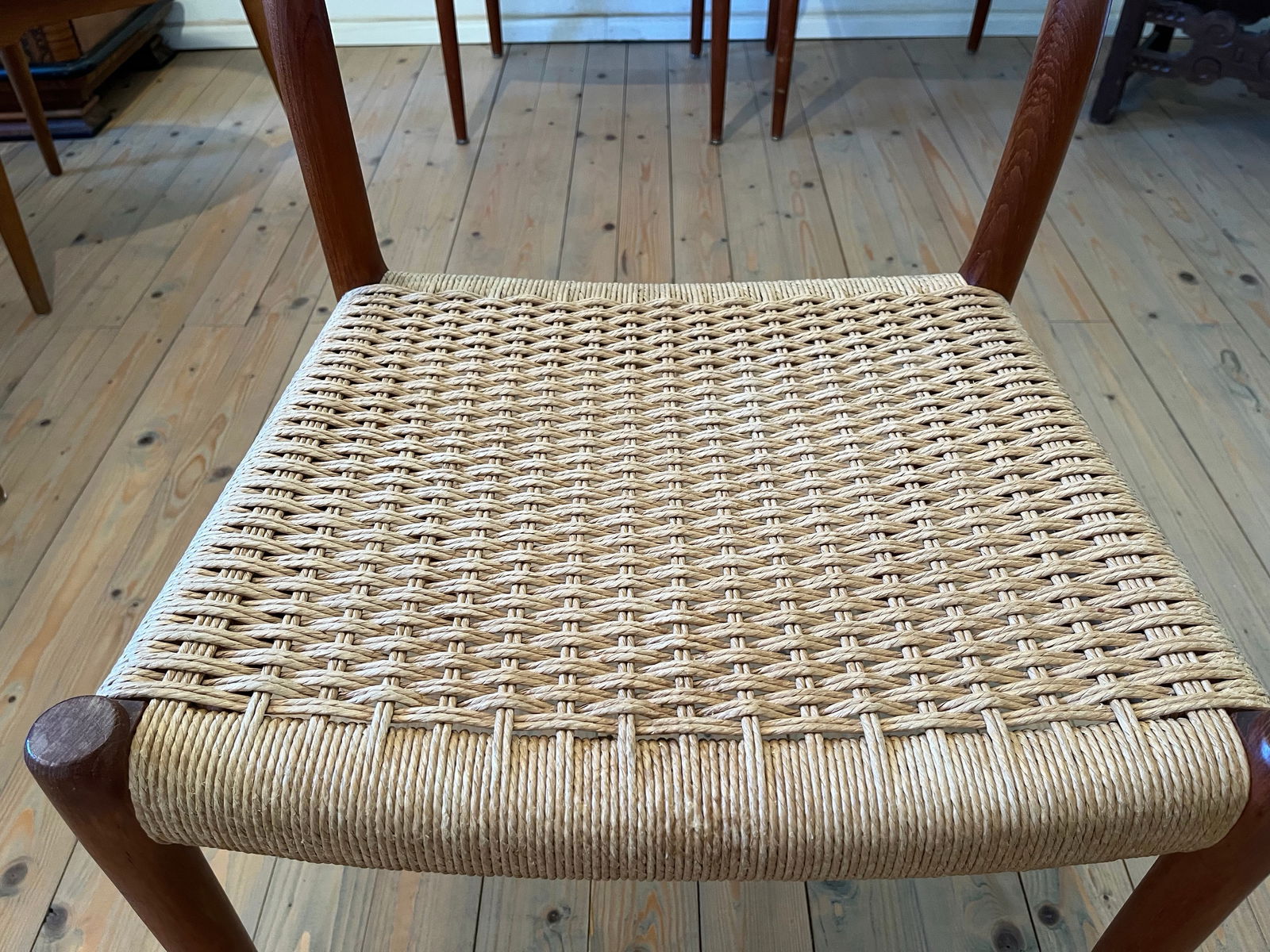 Teak Dining Chairs by Niels Otto Møller, Set of 6 - 8