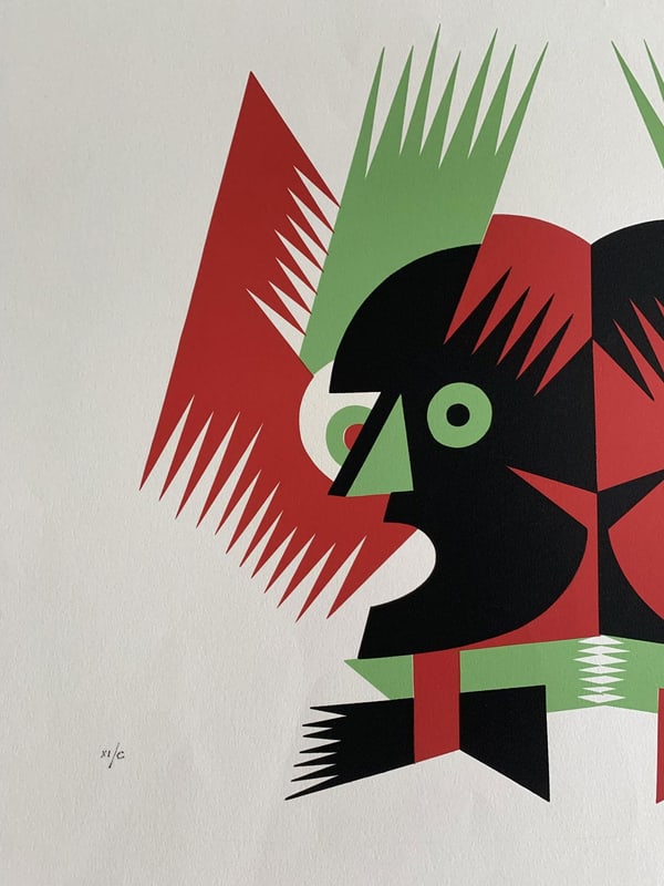 Fortunato Depero, The Twins, 1974, Print on Paper - 17