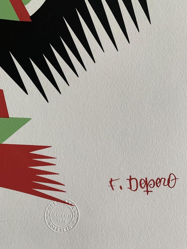 Fortunato Depero, The Twins, 1974, Print on Paper - 20