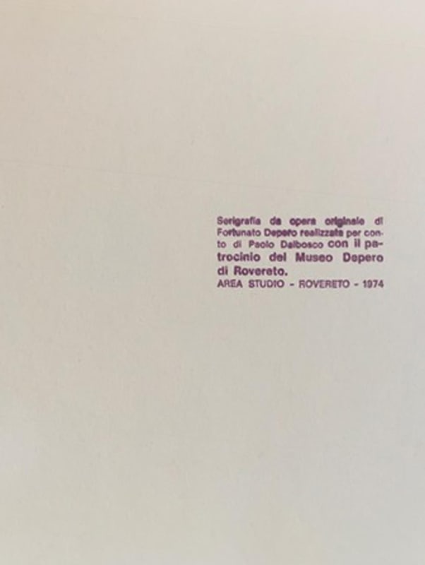 Fortunato Depero, The Twins, 1974, Print on Paper - 7