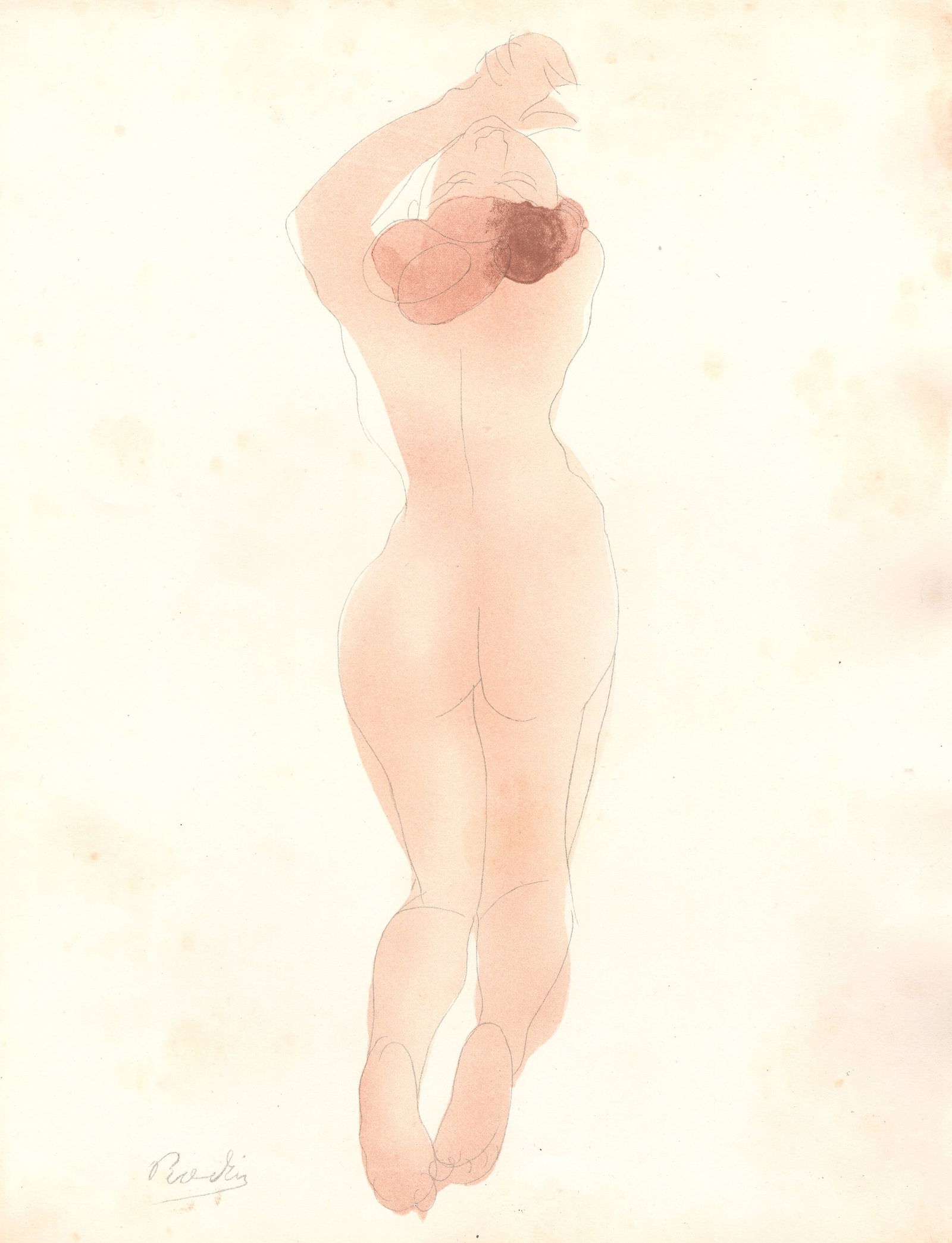 Rodin, Caresse-moi donc, chéri!..., 1902, Paper - 2