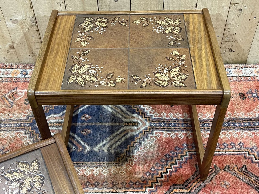 Vintage Teak Nesting Tables, 1970s, Set of 3 - 7
