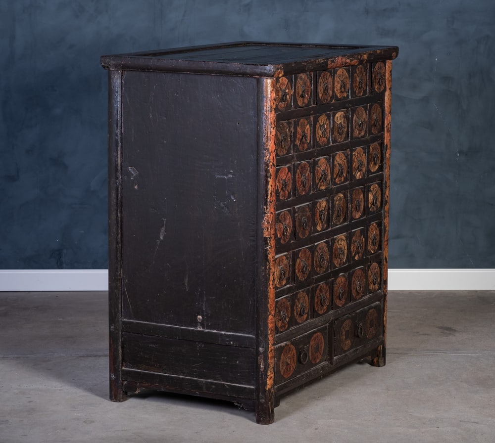 Antique Chinese Medicine Cabinet, 1930s - 7