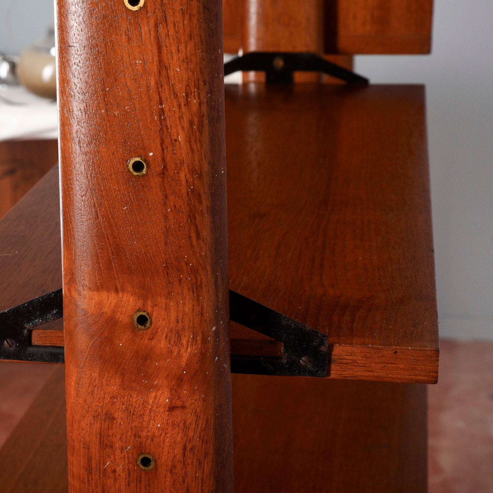 Vintage Swedish Open Bookcase - 13