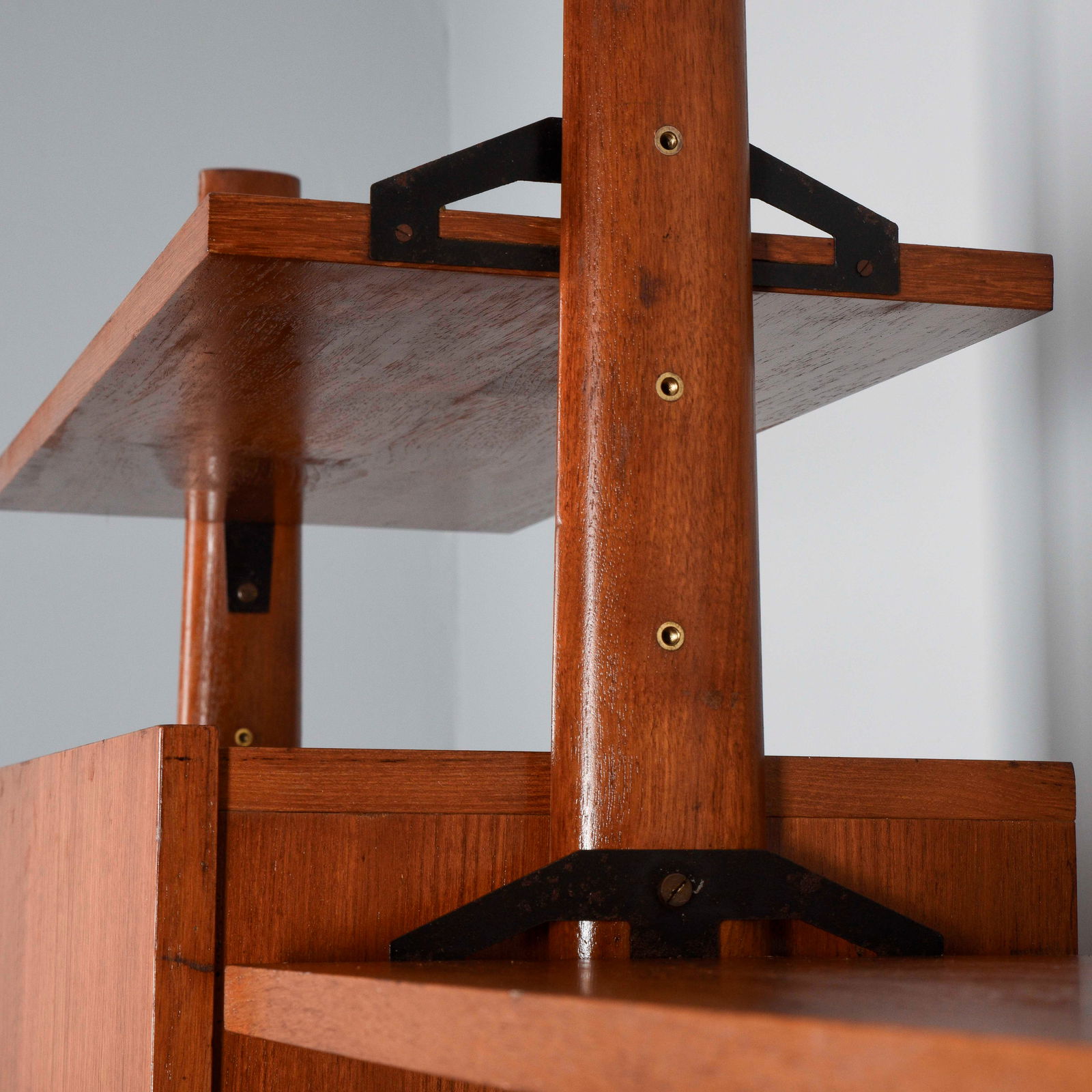 Vintage Swedish Open Bookcase - 15