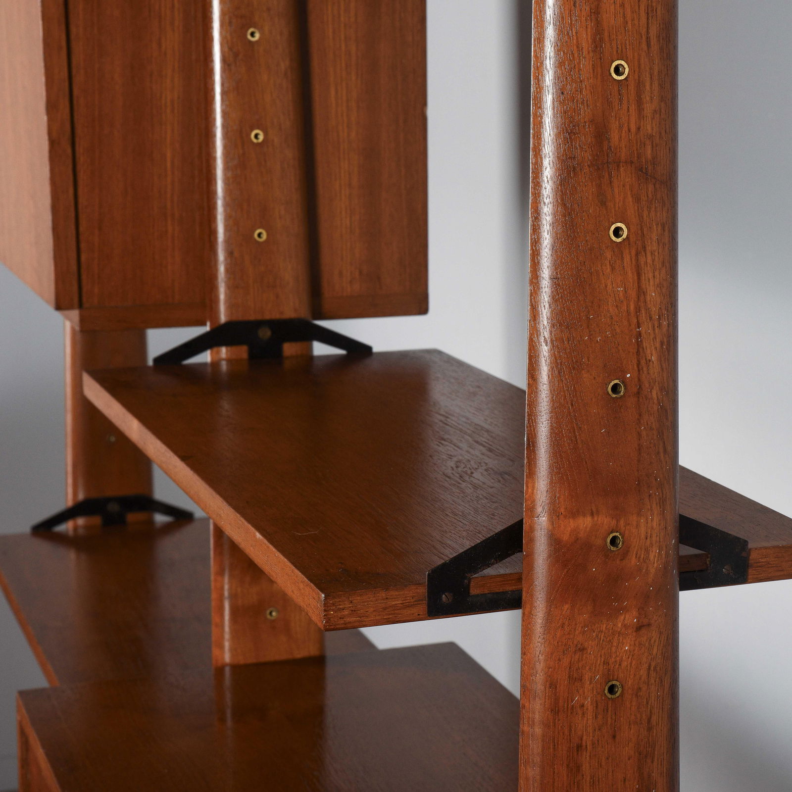 Vintage Swedish Open Bookcase - 8