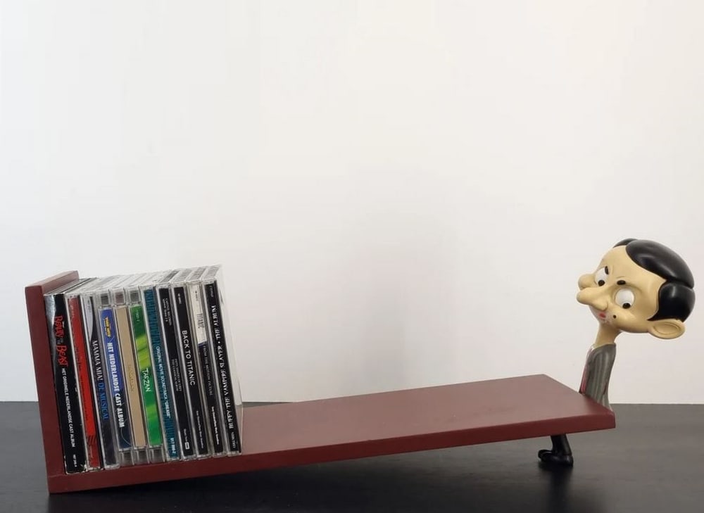 Vintage Mr. Bean Mensola/CD Rack by Aspect, 2008 - 3