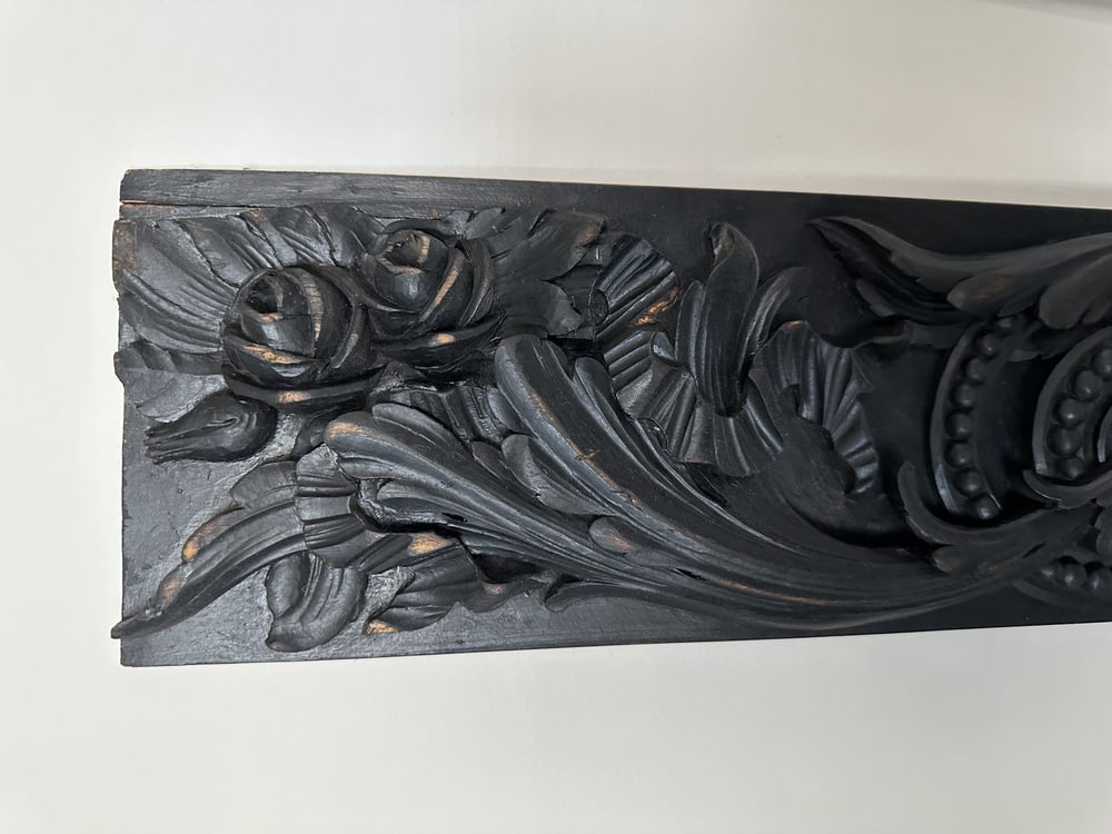 Vintage Wood Sculptures, 1890s, Set of 2 - 4