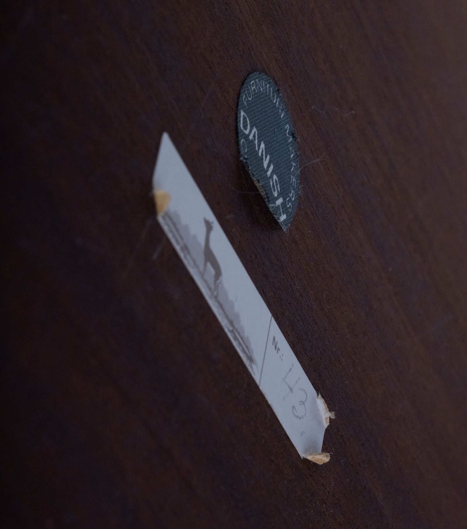 Rosewood Side Table by Severin Hansen, 1950s - 17