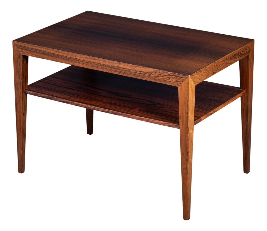Rosewood Side Table by Severin Hansen, 1950s (1 of 19)