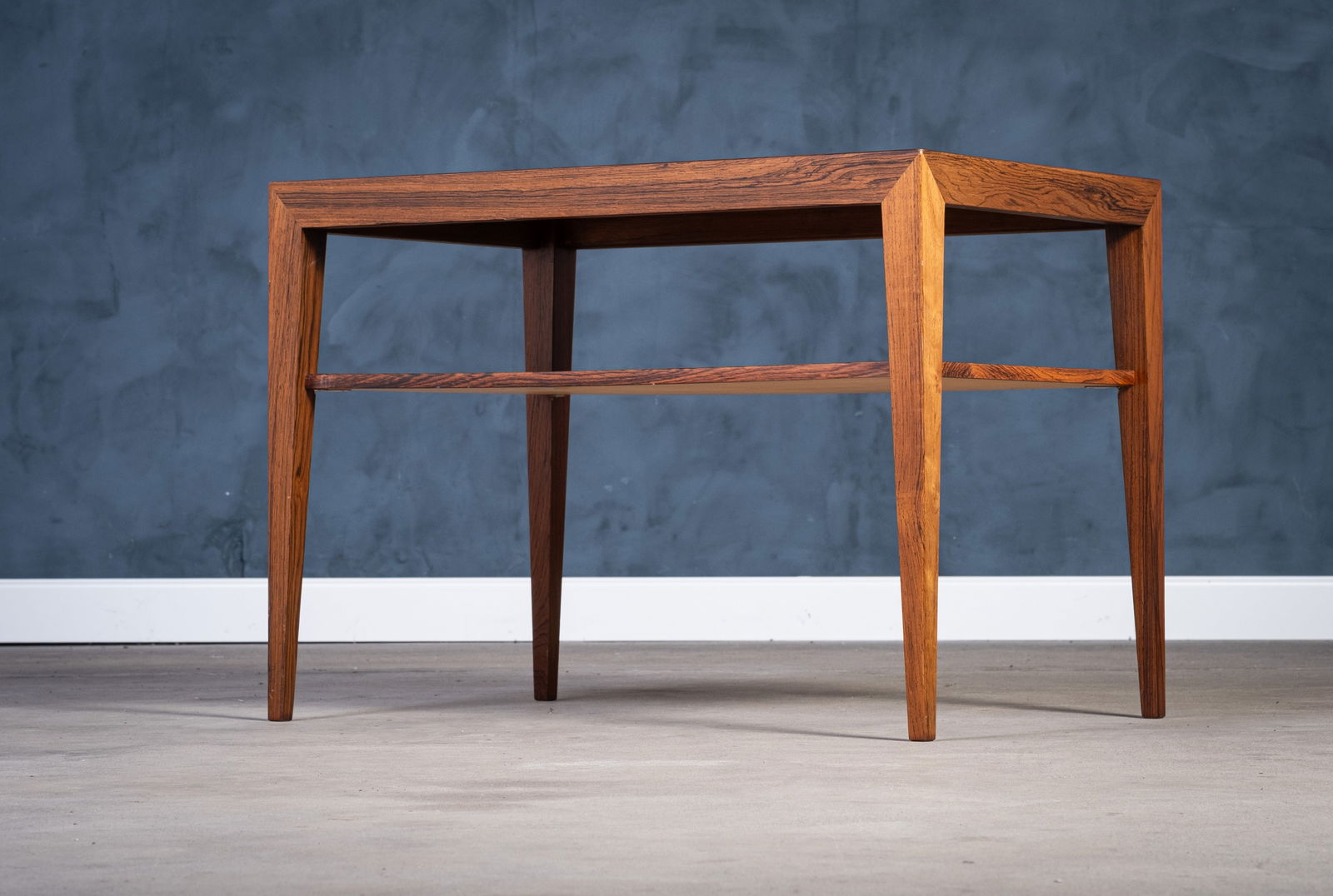 Rosewood Side Table by Severin Hansen, 1950s - 3