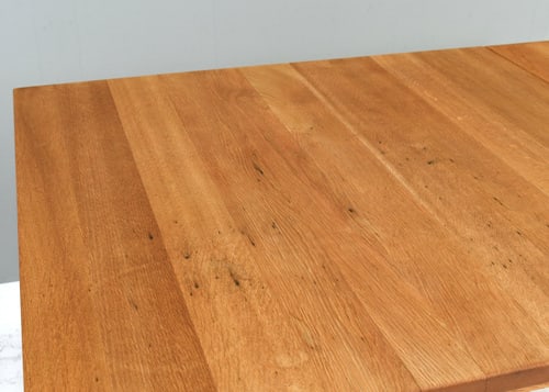 Scandinavian Drop Leaf Dining Table in Oak, 1970s - 16