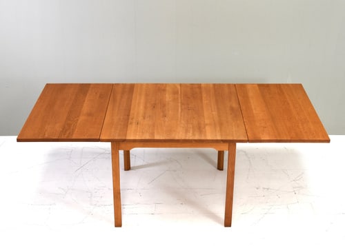 Scandinavian Drop Leaf Dining Table in Oak, 1970s - 7