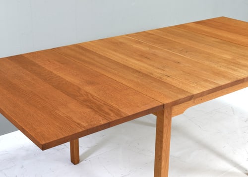 Scandinavian Drop Leaf Dining Table in Oak, 1970s - 9