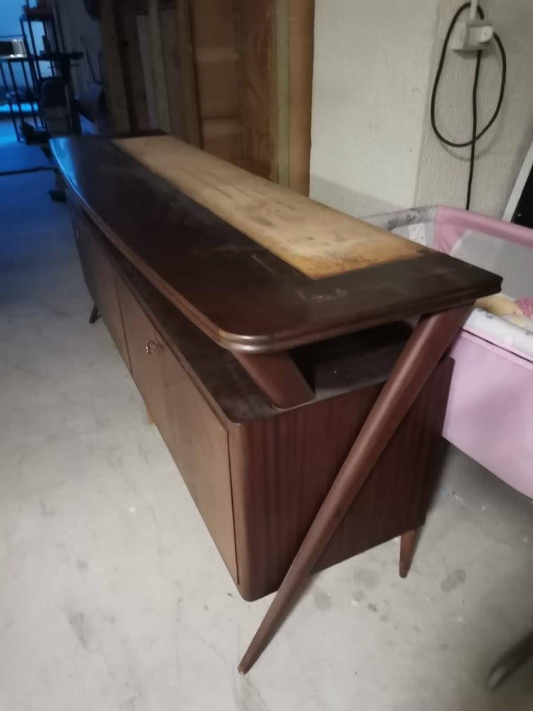 Mid-Century Modern Bookcase Sideboard - 3