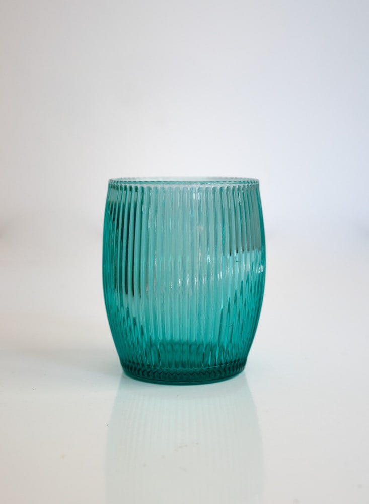 Modern Drinking Glasses by La Vetreria, Set of 6 - 12