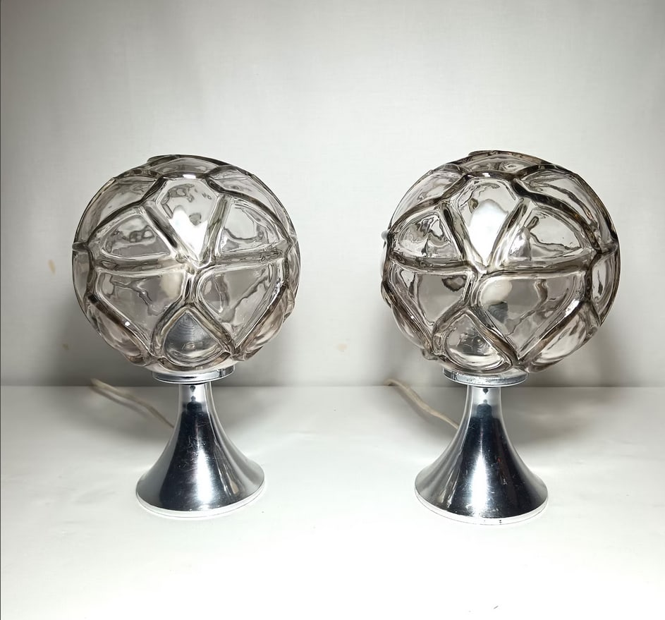Vintage Accent Table Lamps, 1980s, Set of 2 - 11