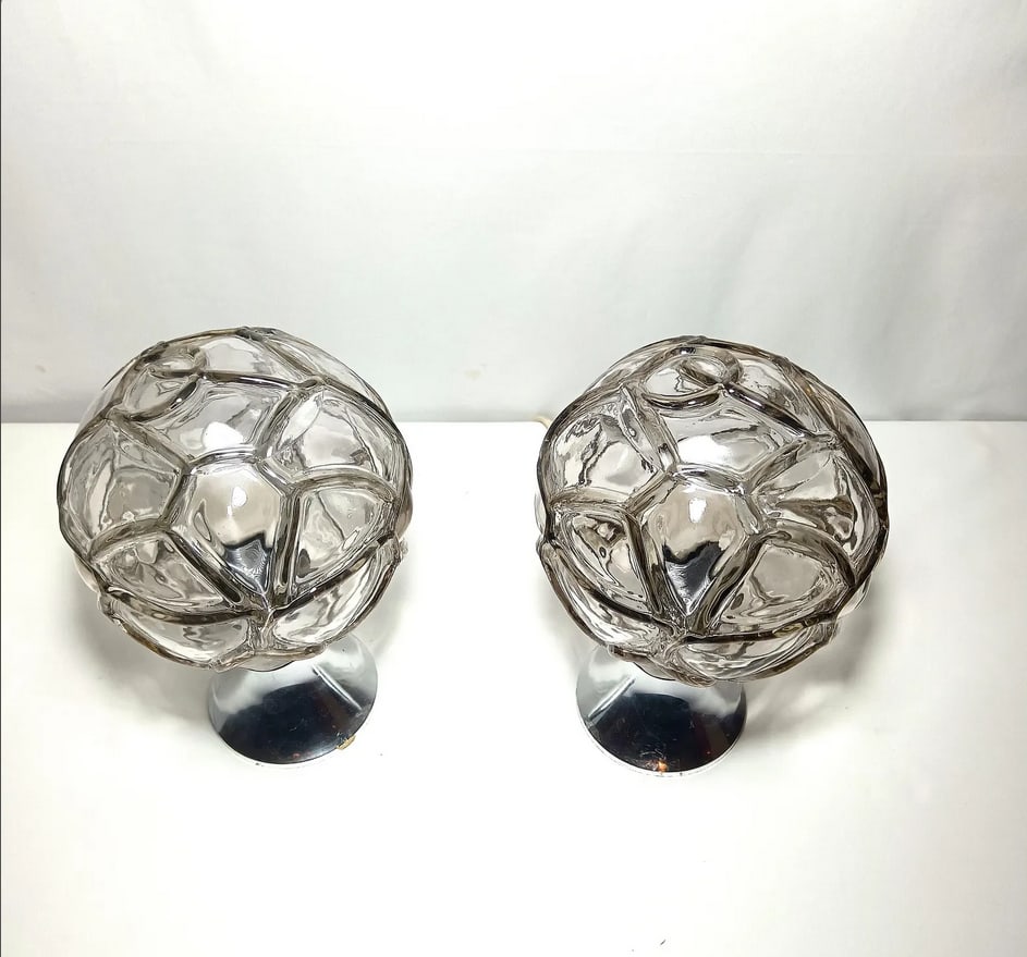 Vintage Accent Table Lamps, 1980s, Set of 2 - 8