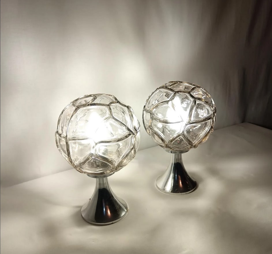Vintage Accent Table Lamps, 1980s, Set of 2 - 9