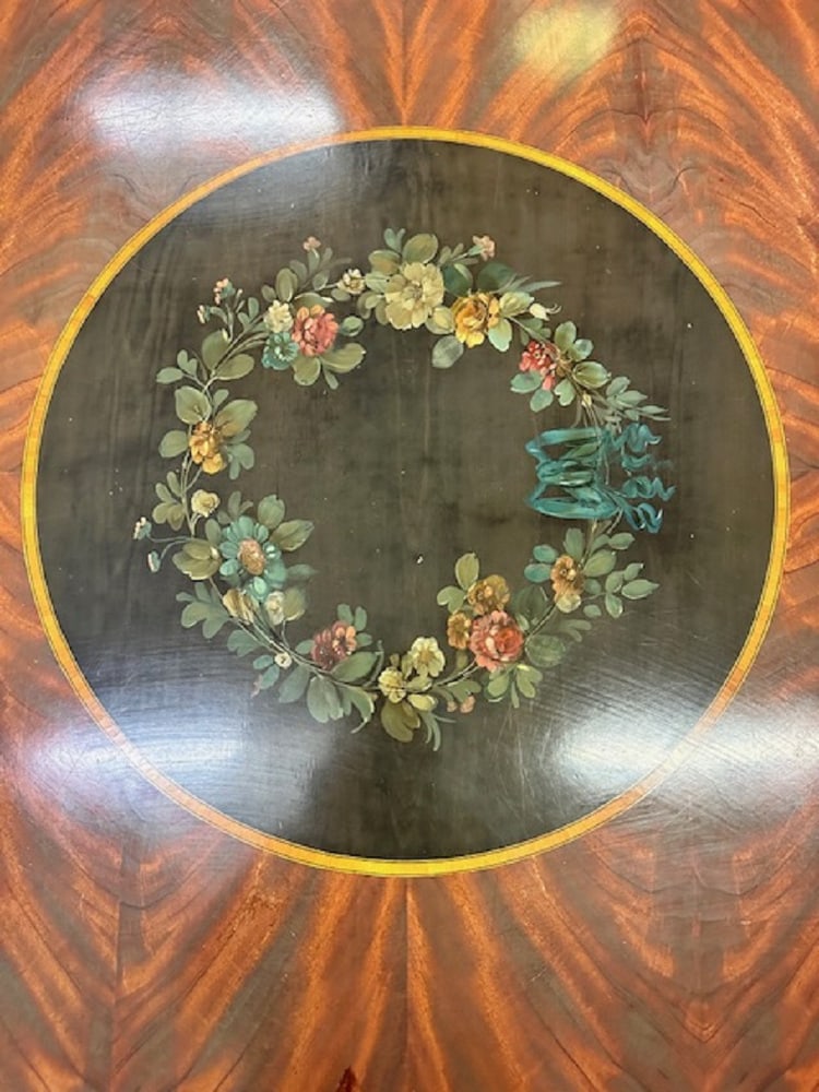 Large Coffee Table in Inlaid Wood - 10