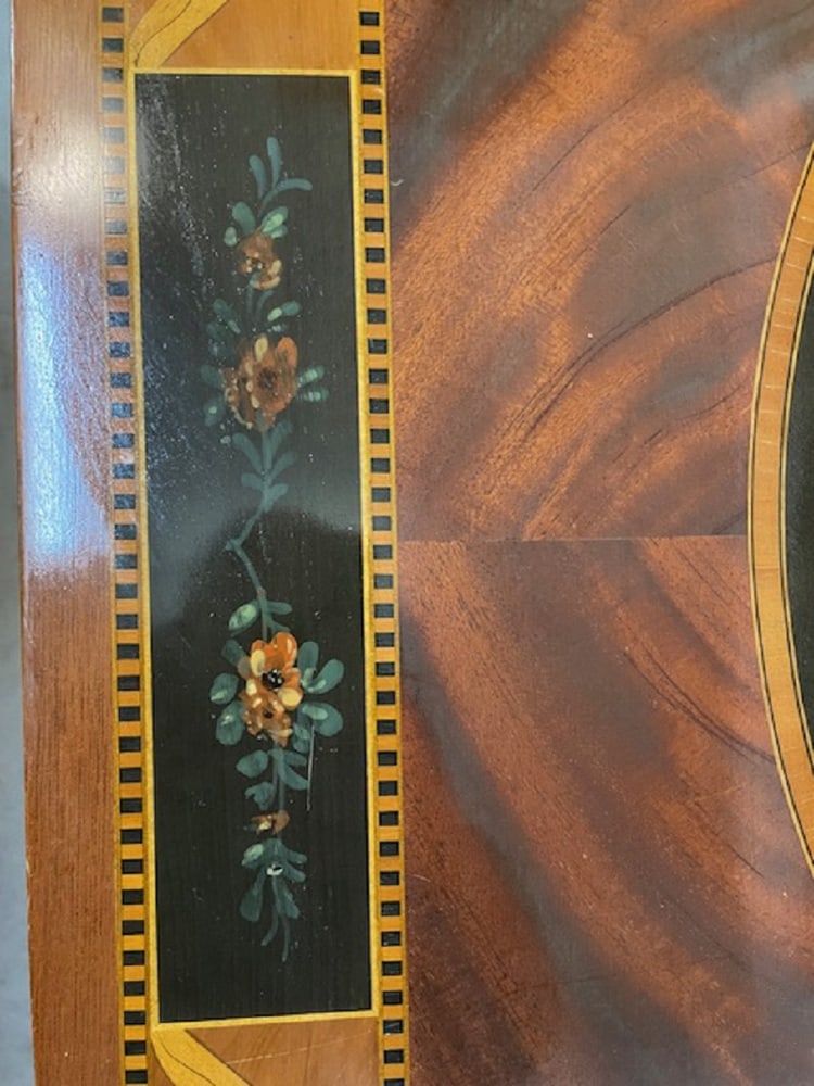 Large Coffee Table in Inlaid Wood - 20