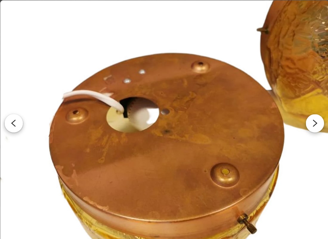 Glass Wall Sconces by Holger Johansson, Set of 2 - 6