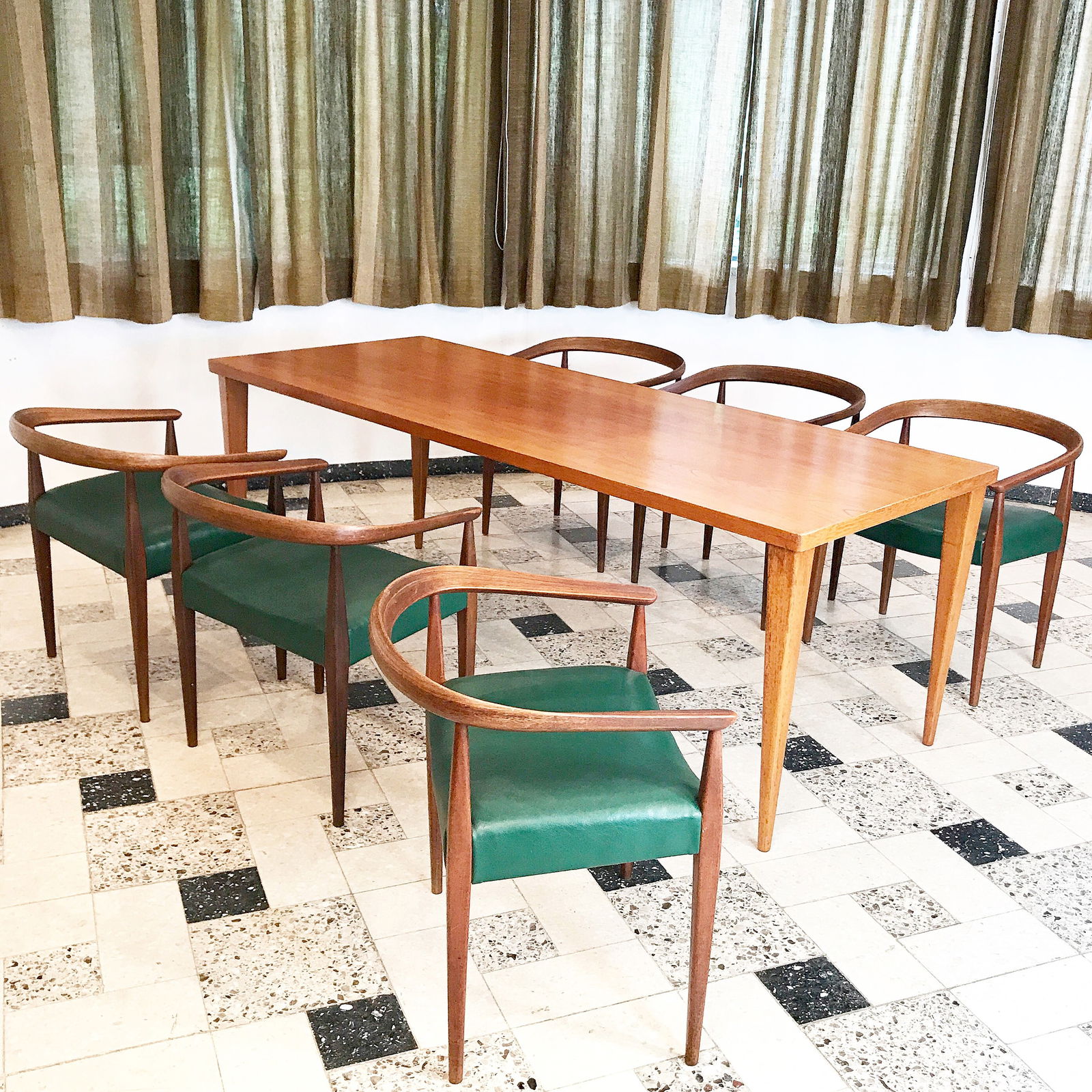 Dining Table by N. Ditzel for P. K. Saværk, 1950s - 4