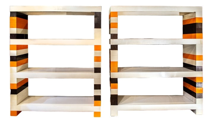 Brick System Bookcases, 1970, Set of 2 (1 of 4)