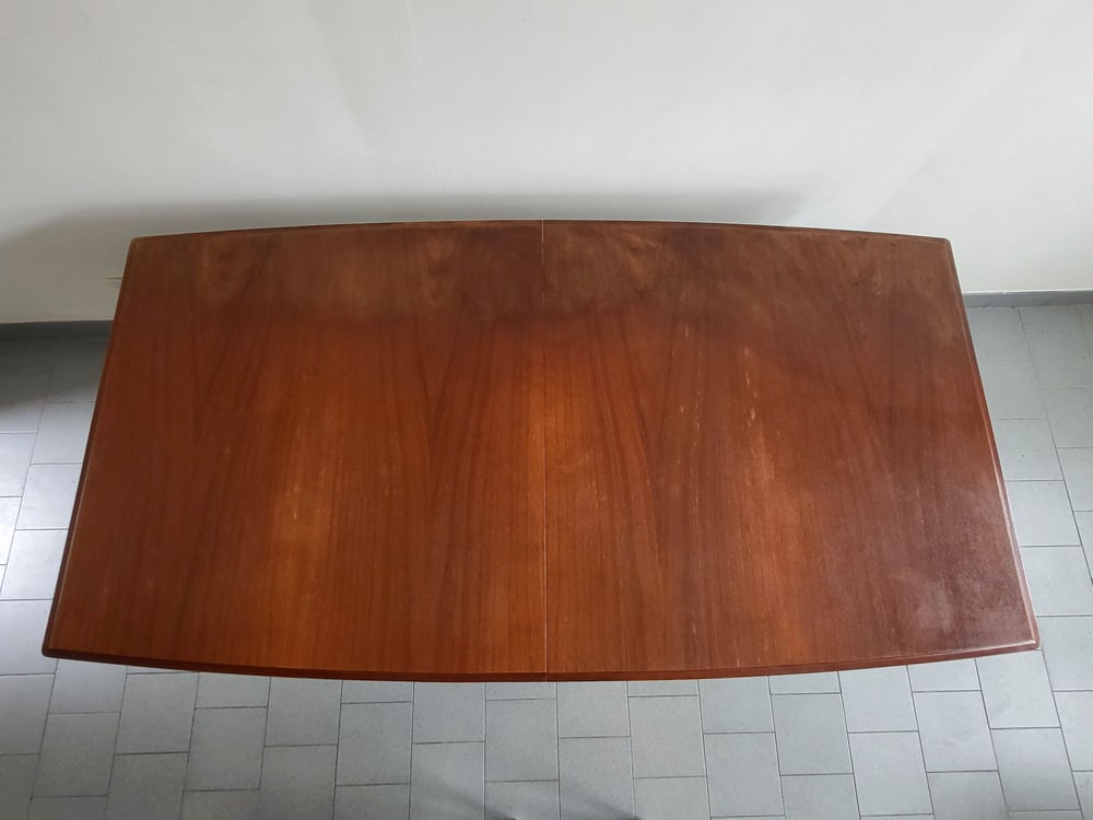 Scandinavian Danish Dining Table in Teak, 1960s - 10