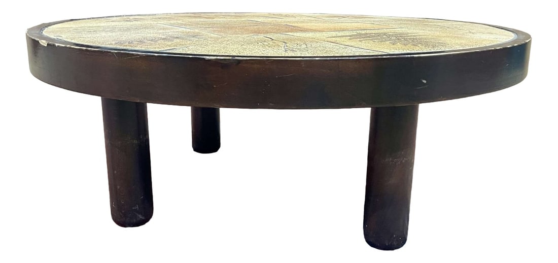 Coffee Table by Raymonde Leduc Vallauris, 1960s (1 of 9)