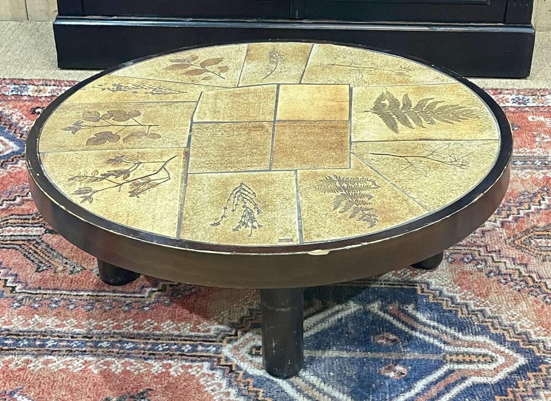 Coffee Table by Raymonde Leduc Vallauris, 1960s - 8