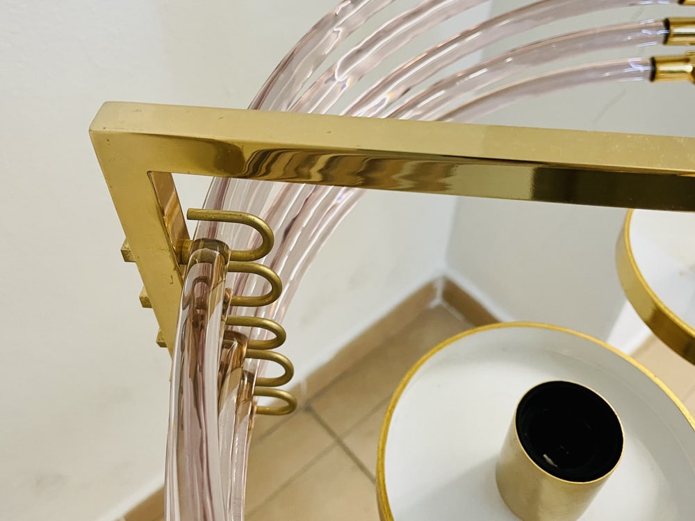 Chandelier by Gaetano Sciolari for Sciolari, 1980s - 16