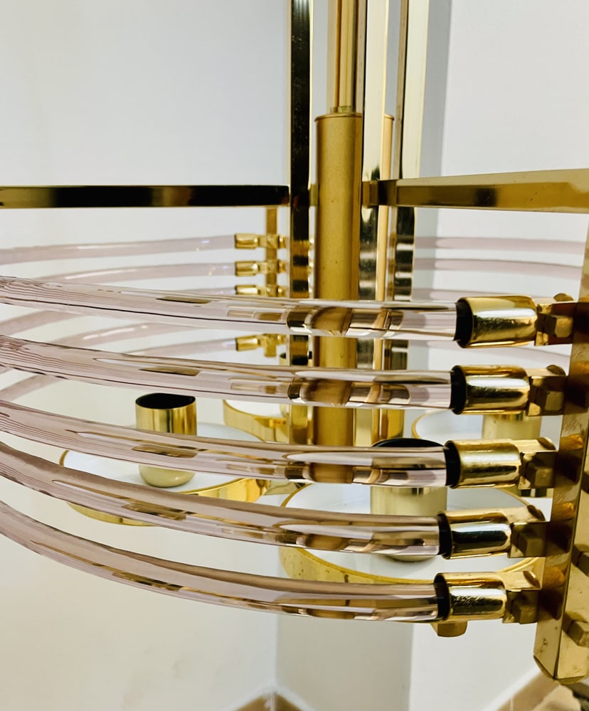 Chandelier by Gaetano Sciolari for Sciolari, 1980s - 20