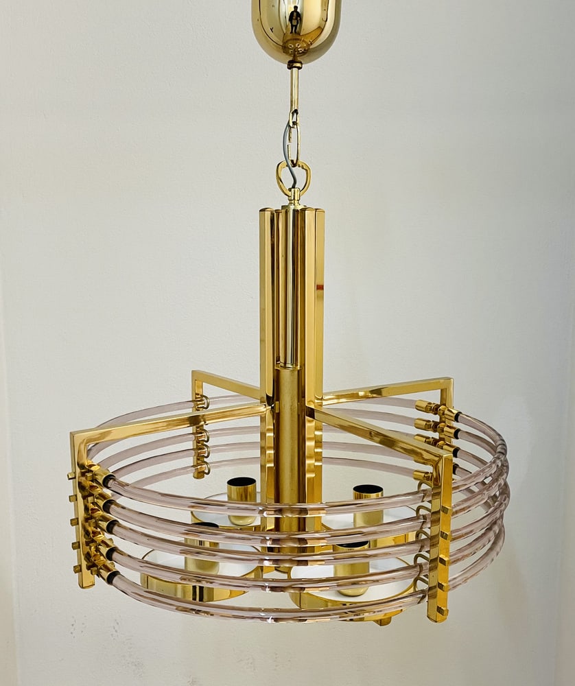 Chandelier by Gaetano Sciolari for Sciolari, 1980s - 2