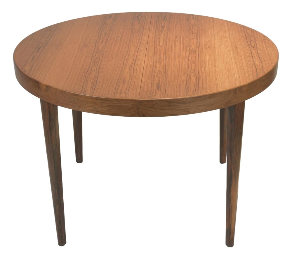 Extendable Table in Rosewood, Denmark, 1960s (1 of 15)