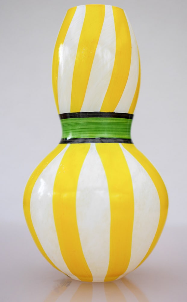 Glass Vase by Ulrika Hydman-Vallien for Kosta - 7