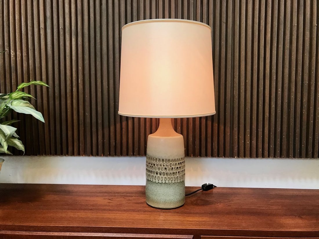 Ceramic Table Lamp from Søholm Stoneware, 1960s - 2