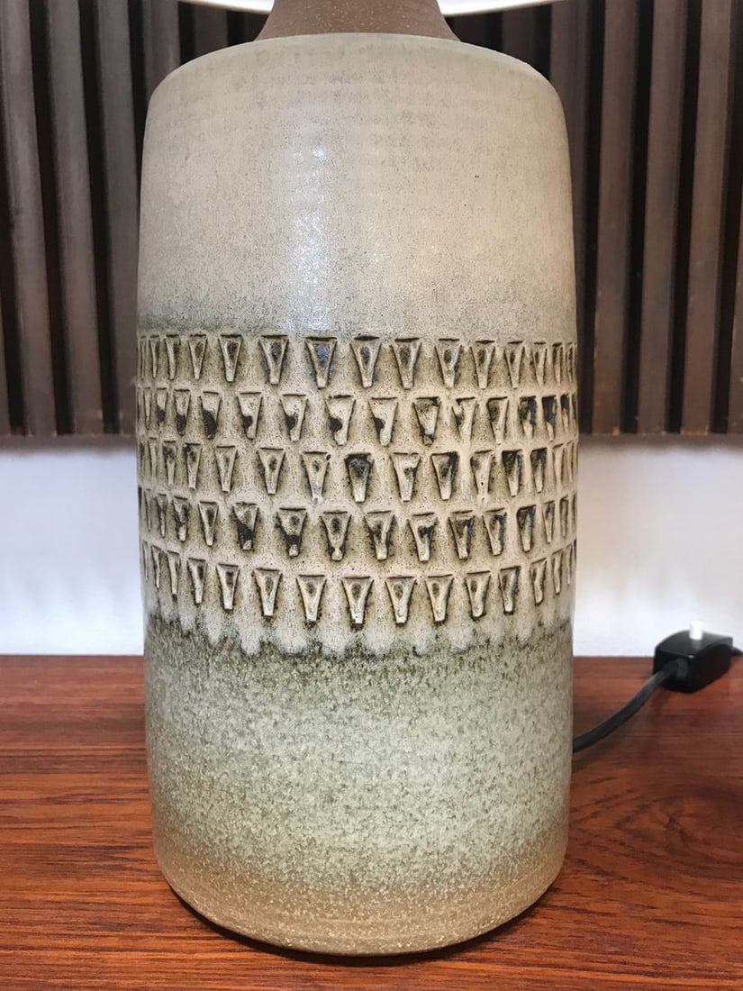 Ceramic Table Lamp from Søholm Stoneware, 1960s - 4